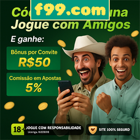 f99.com Ganhe R$ 100,00 Gratis